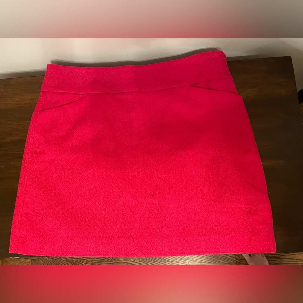 Ann Taylor LOFT pink skirt. Size 12. EUC